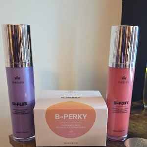 MAËLYS B-FLEX and B-FOXY Skincare Set - Purple and Pink